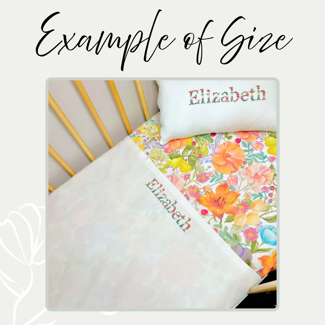 Baby Blanket - Pastel Floral