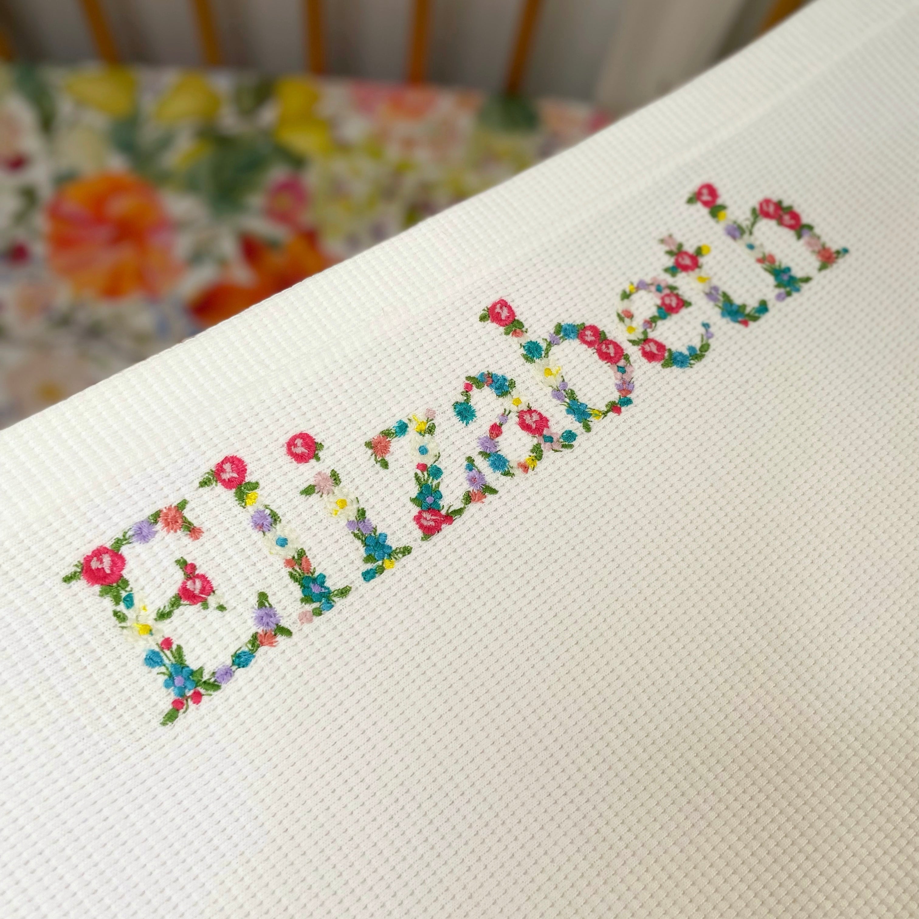 Baby Blanket - Bright Floral