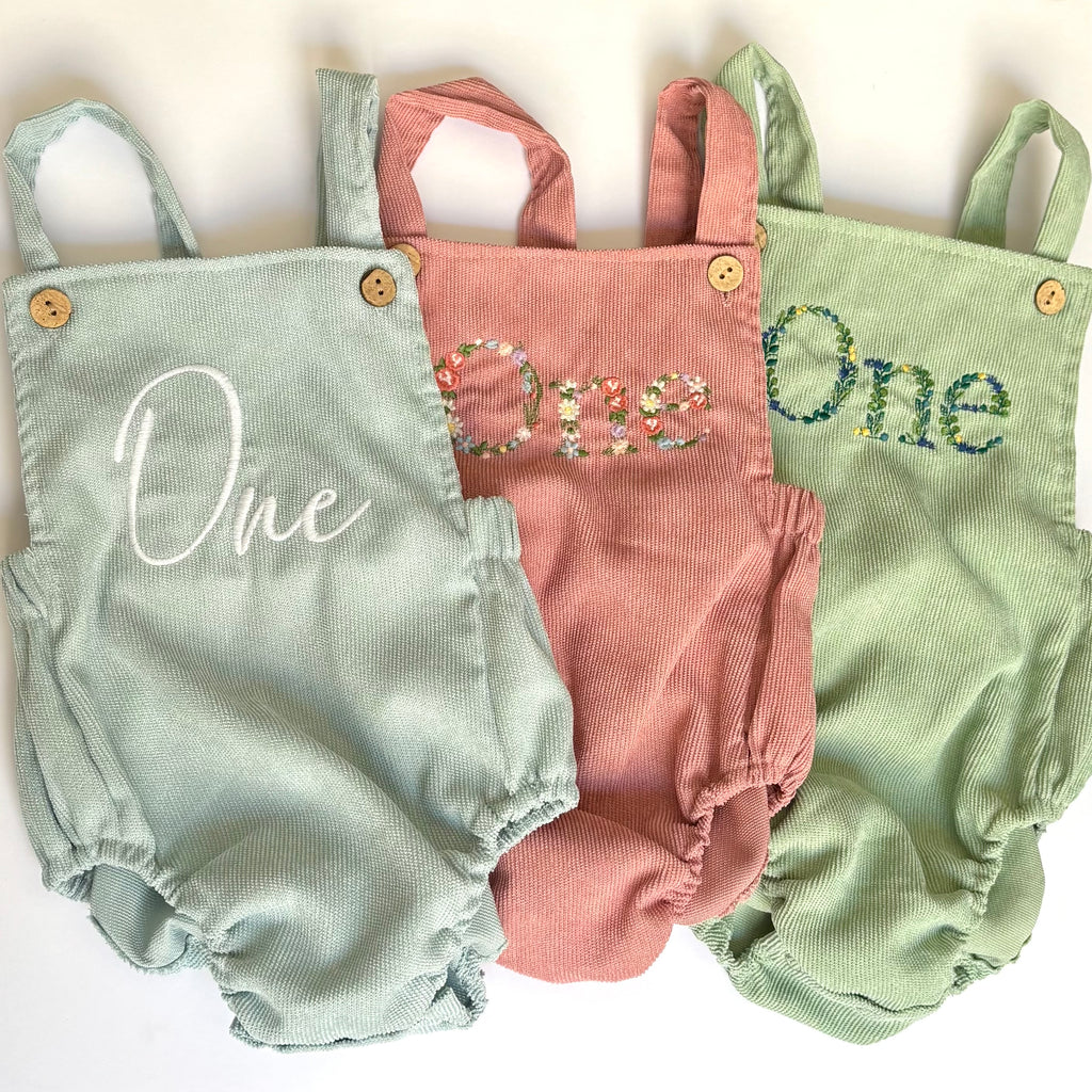 Overalls - One (Various Fonts)