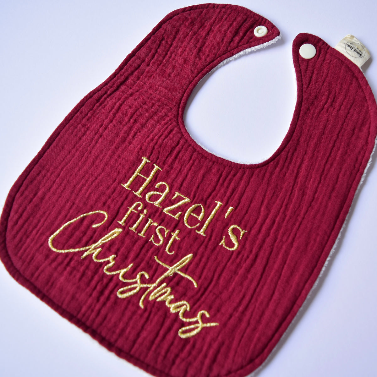 Bib - My First Christmas (Personalised)
