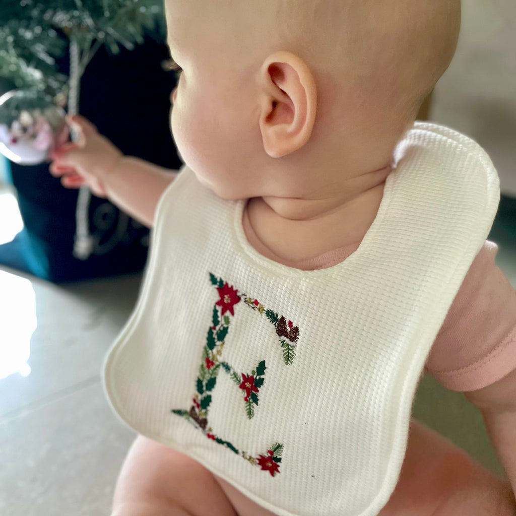Bib - Christmas Initial
