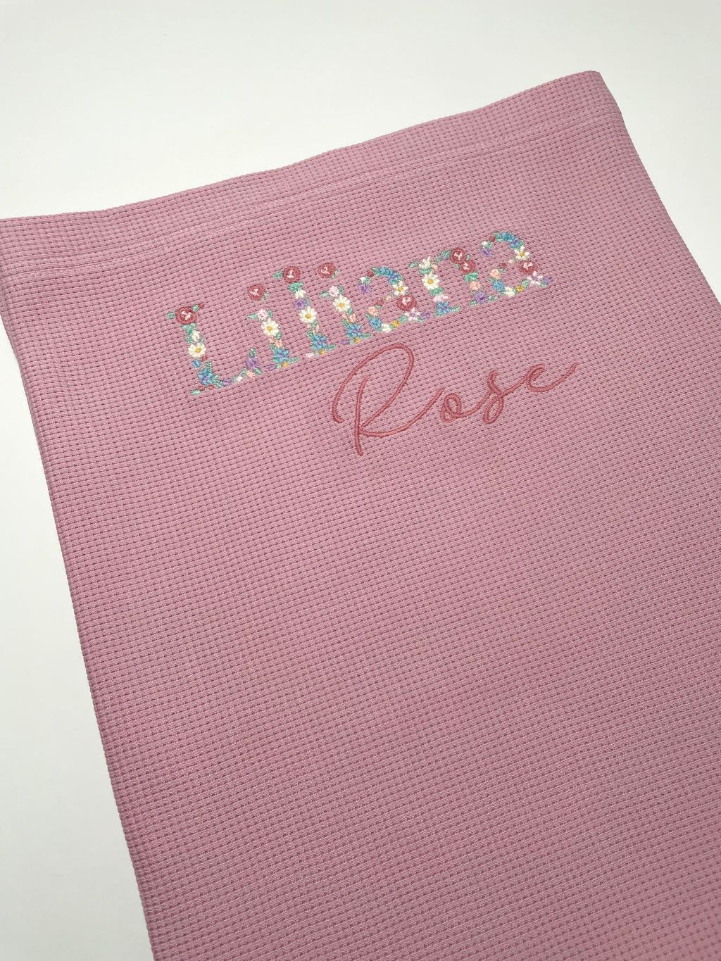 Baby Blanket - Pastel Floral