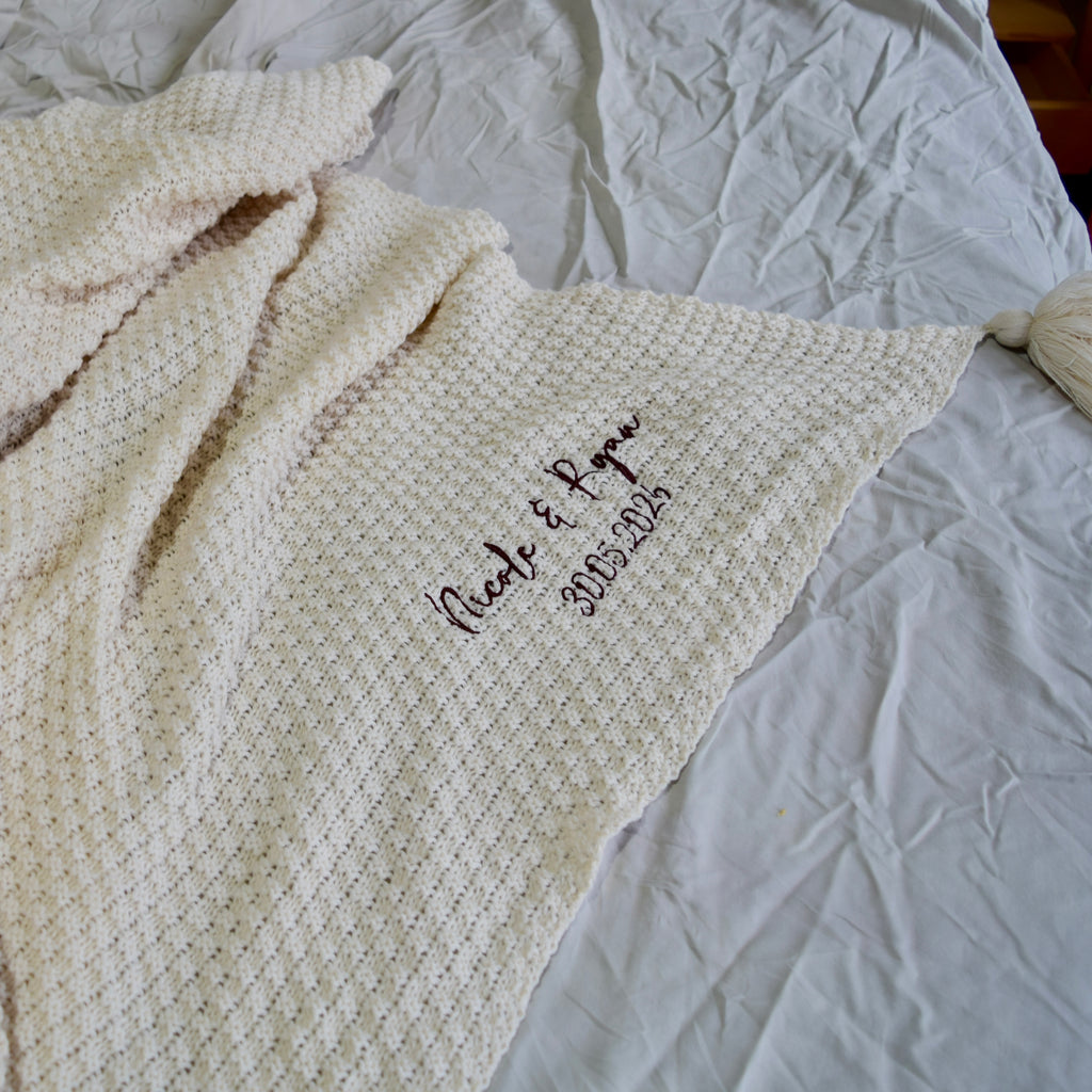 Wedding Throw - Couple