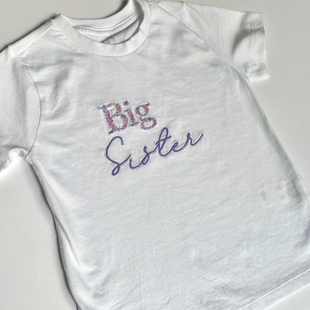T-shirt - Big Sister (Lavender)