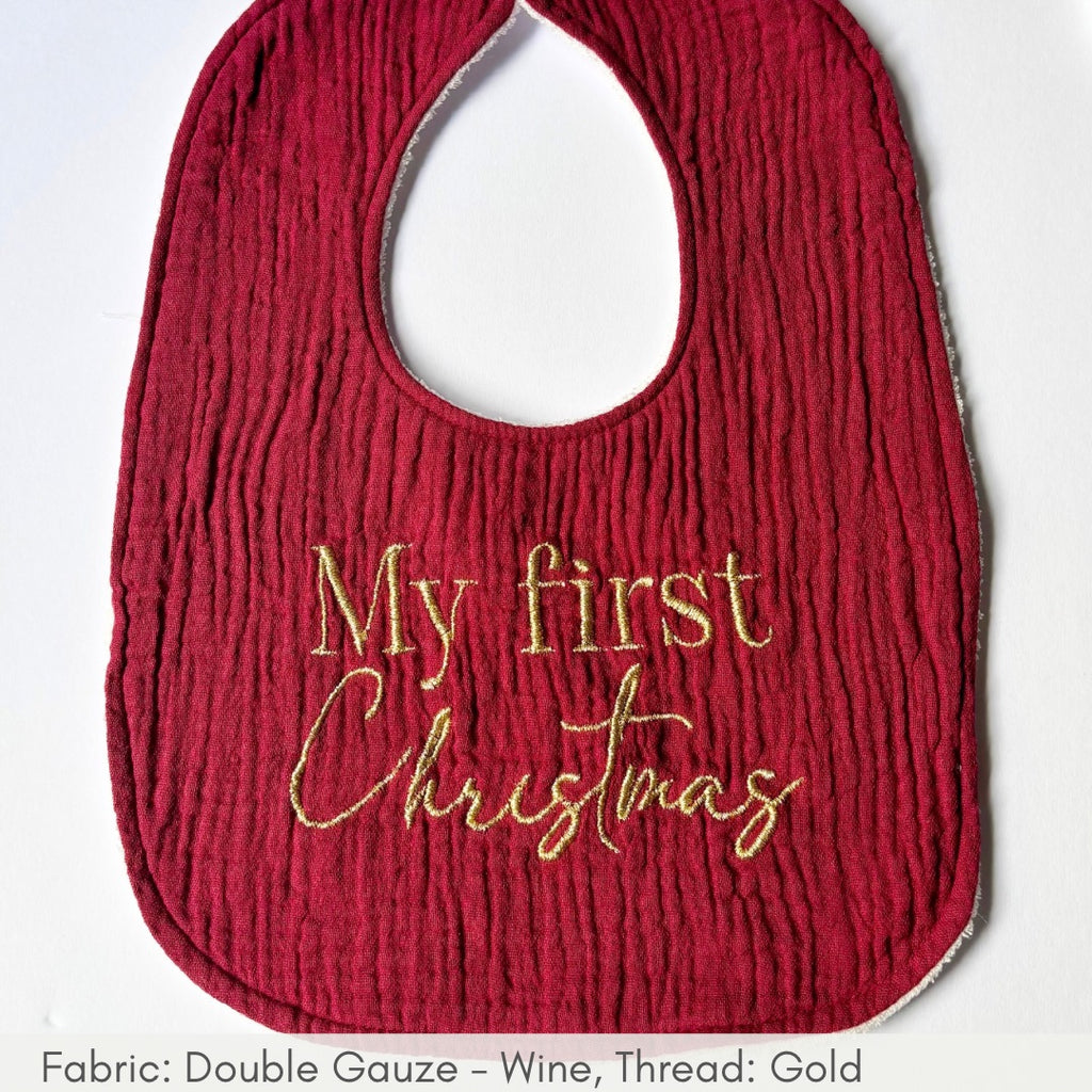 Bib - My First Christmas