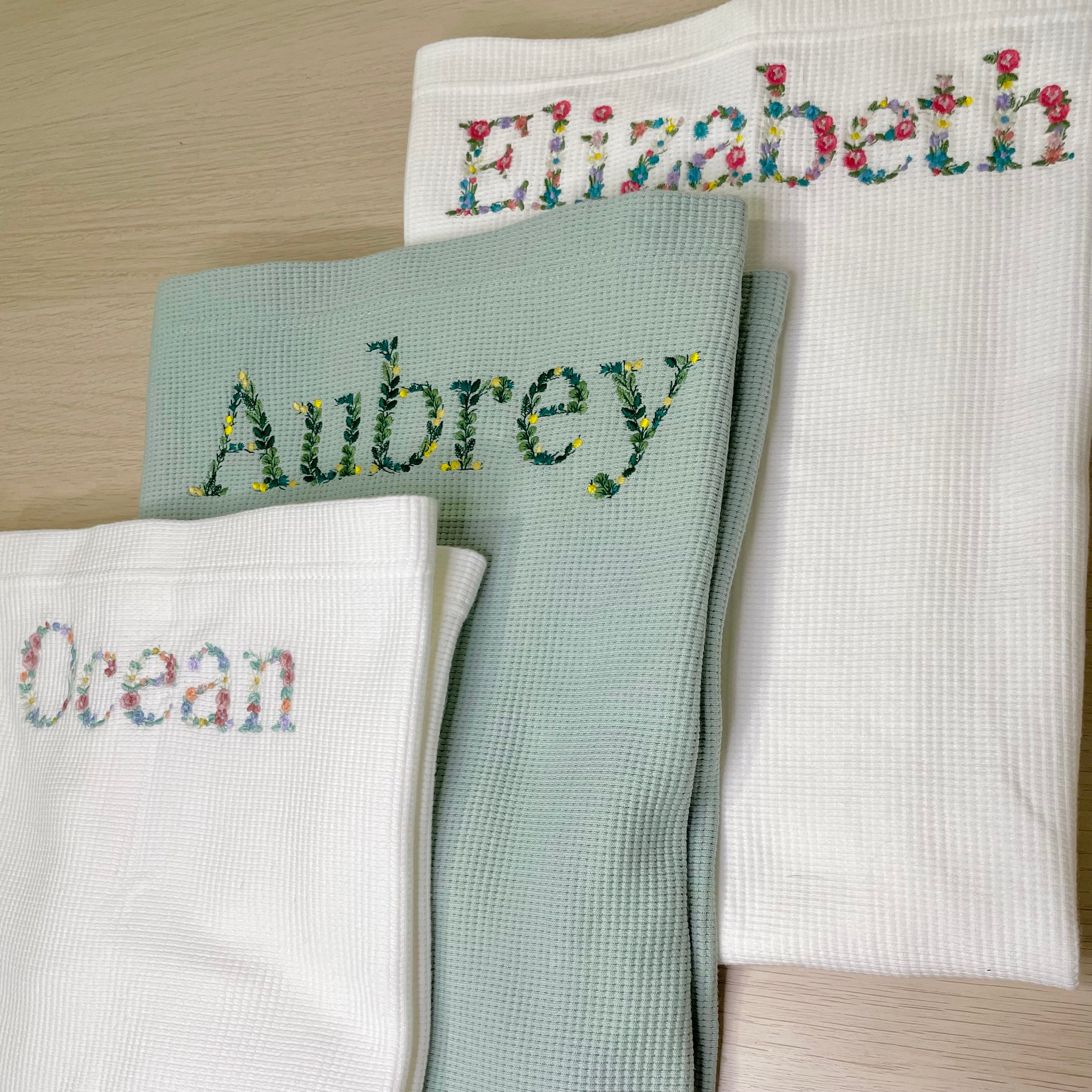 Baby Blanket - Pastel Floral