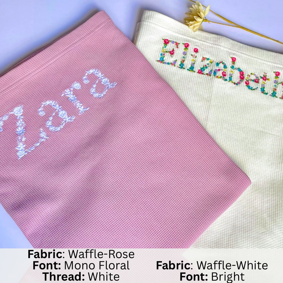 Baby Blanket - Bright Floral