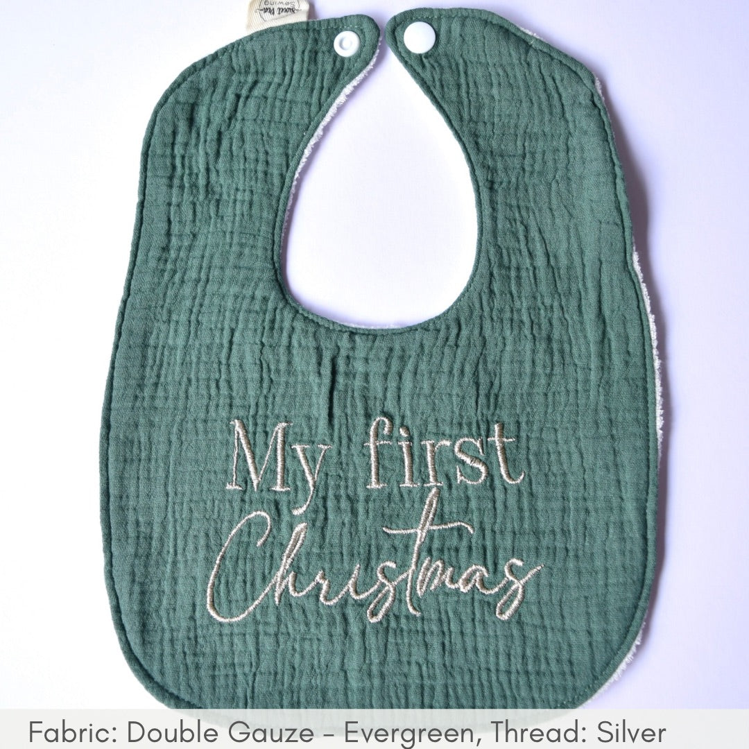 Bib - My First Christmas