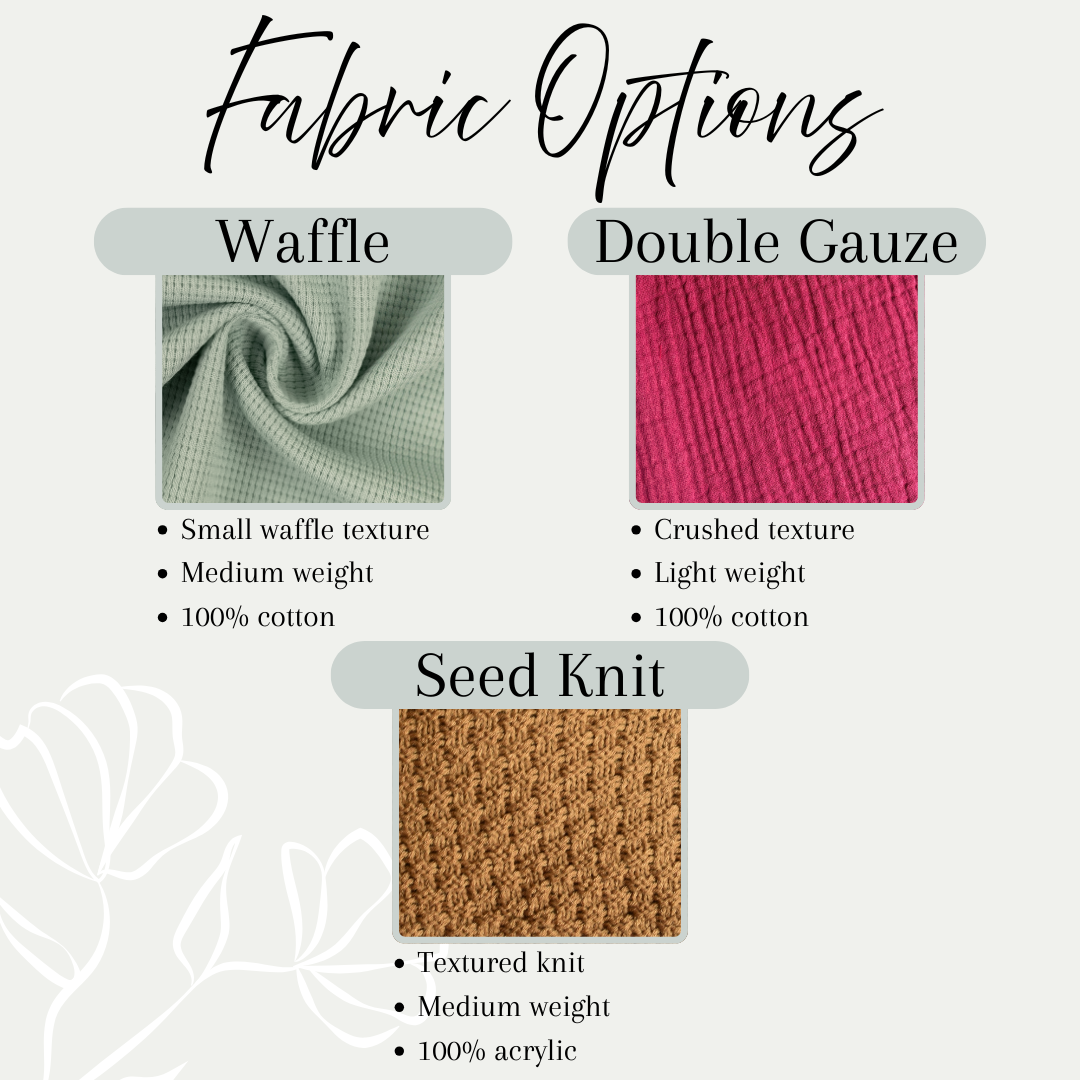 Kids Blanket - Monochrome Floral