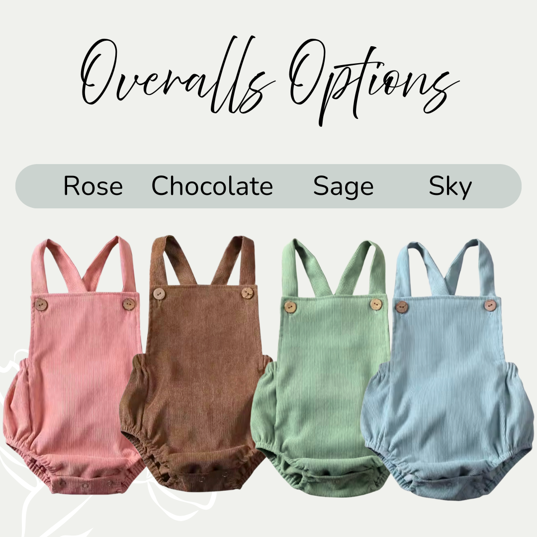 Overalls - One (Bright Floral)