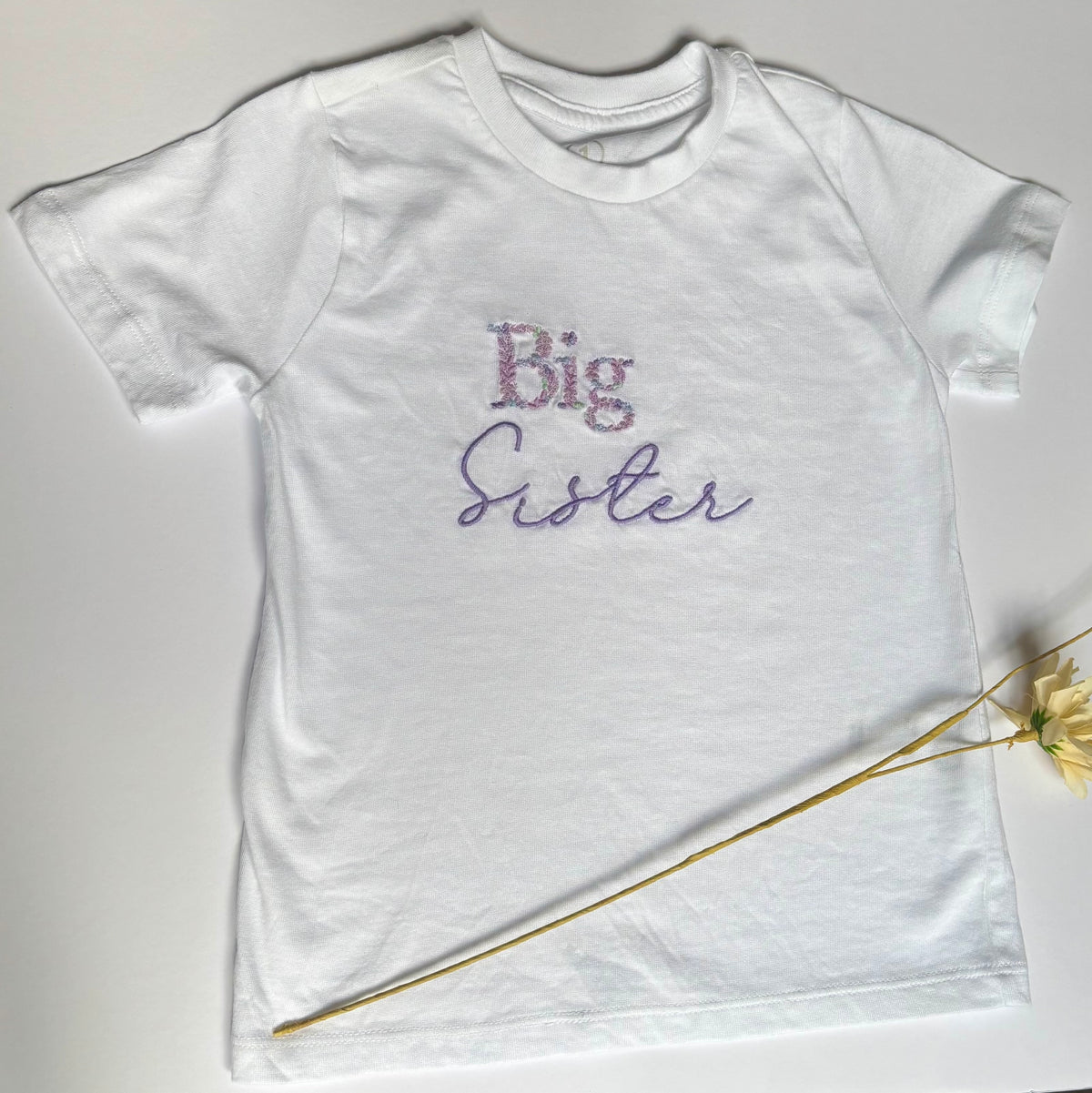 T-shirt - Big Sister (Lavender)
