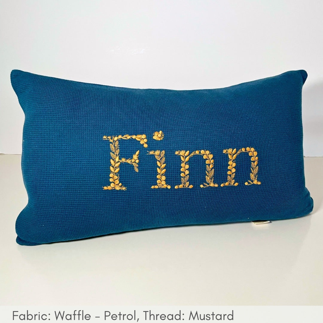 Pillow - Monochrome Wattle