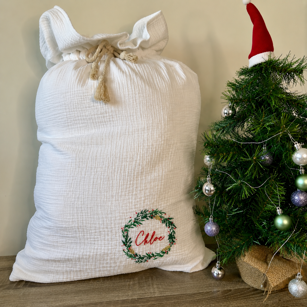 Santa Sack - Wreath