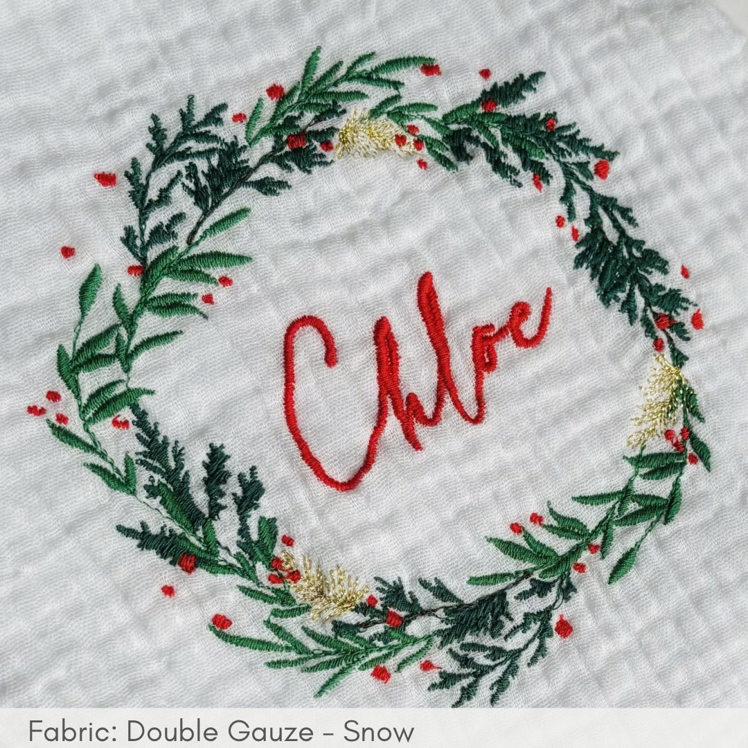 Santa Sack - Wreath