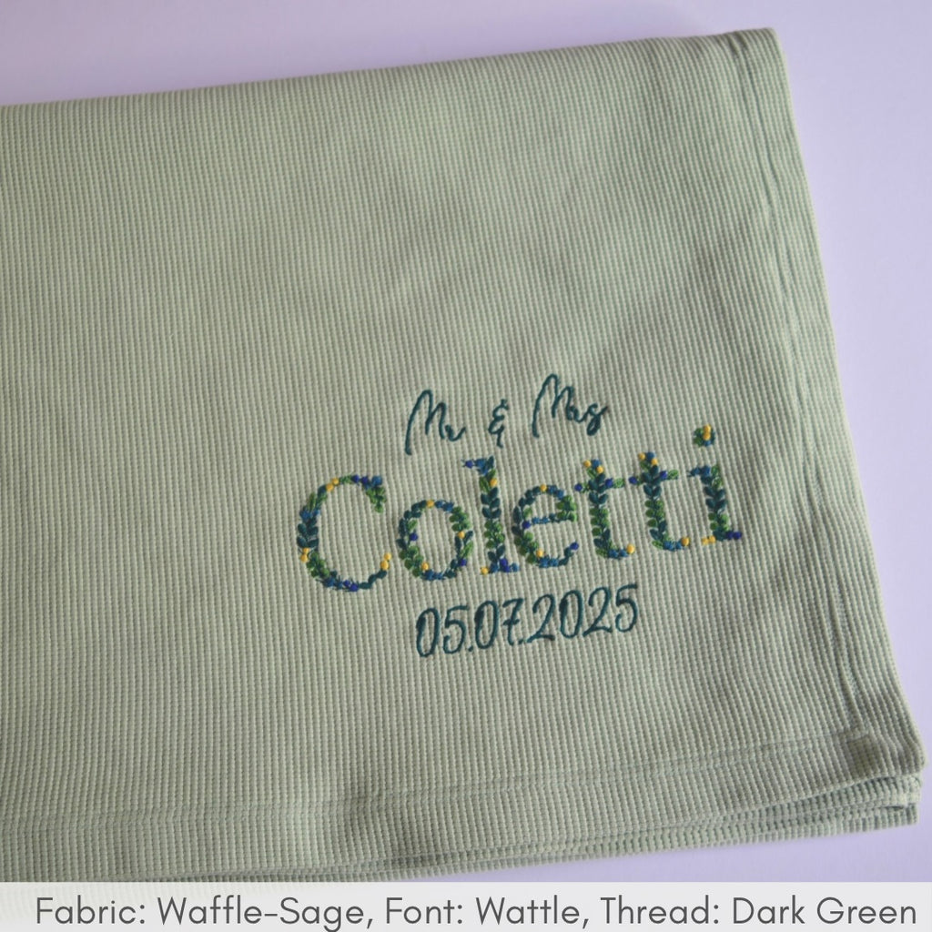Wedding Throw - Decorative