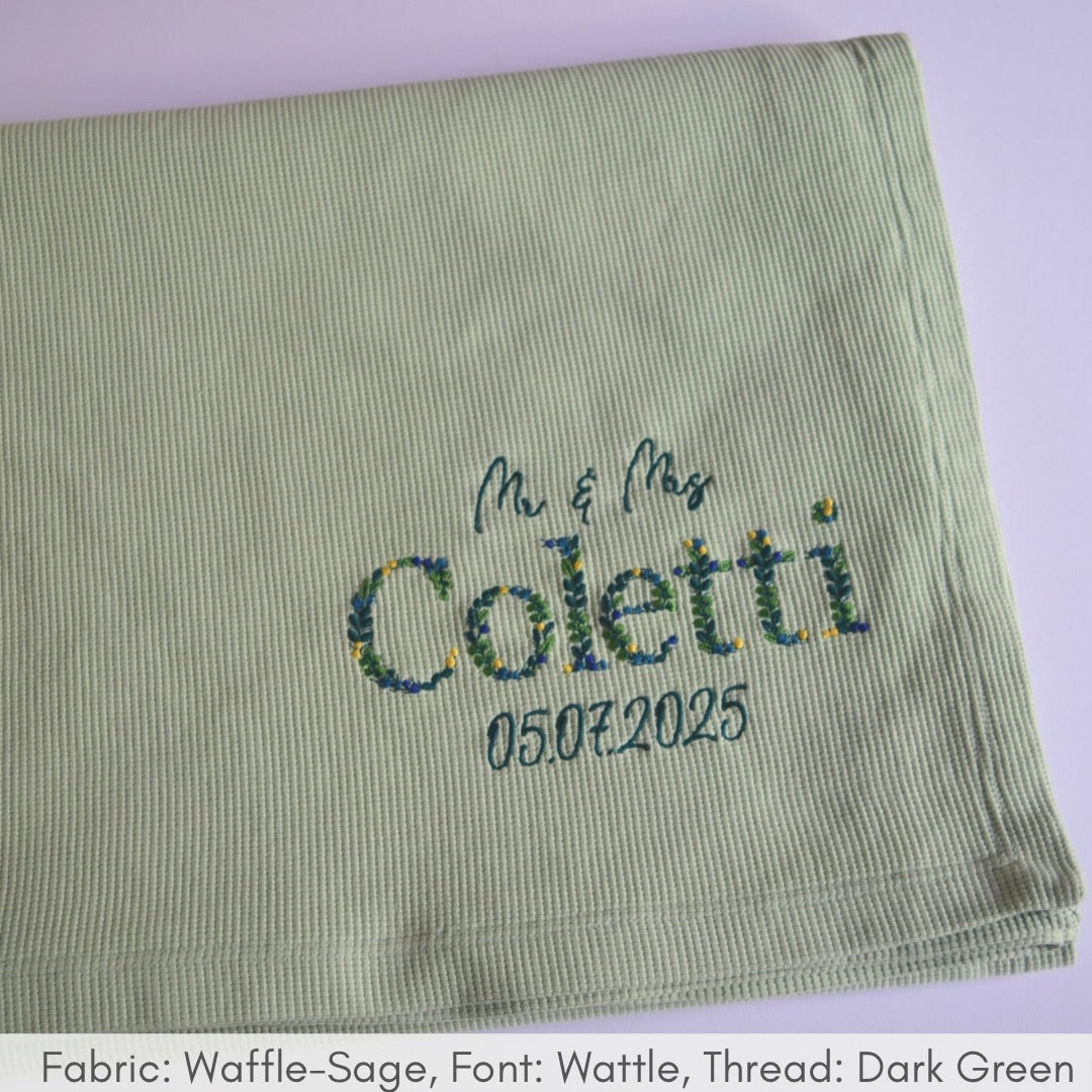 Wedding Throw - Decorative
