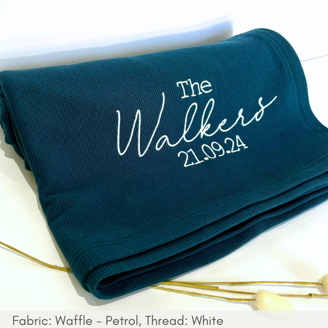 Wedding Throw - Script